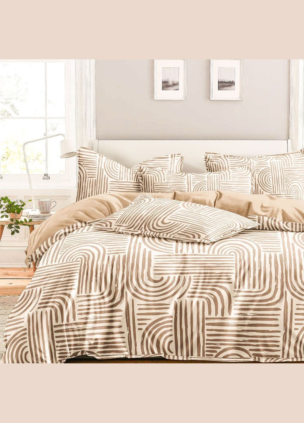 Комплект постельного белья Isleep семейный ранфорс Viluta 24350_sm_isleep (339041017)