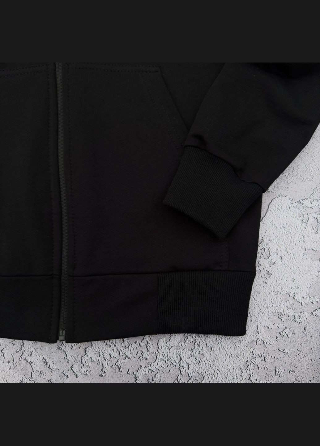 Зіп худі SI чорний No Brand (341285080)