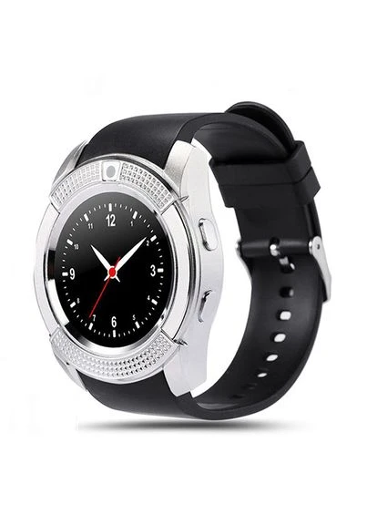 Розумні смарт-годинник Watch V8. Колір: срібло EL-73 Smart (385437200)