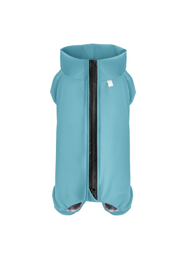 Дождевик для собак WAUDOG Clothes, водонепроницаемый,, В 47-51 см, С 35-39 см, голубой Collar (372162085)