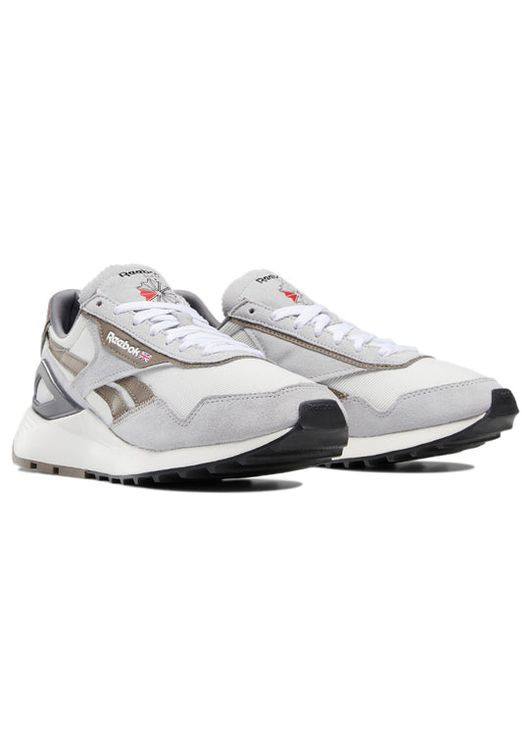 Обувь unisex кроссовки 020425 В с.серый с коричневым GX1335SK США 36(р) Reebok комбинированные всесезоны (323170463)