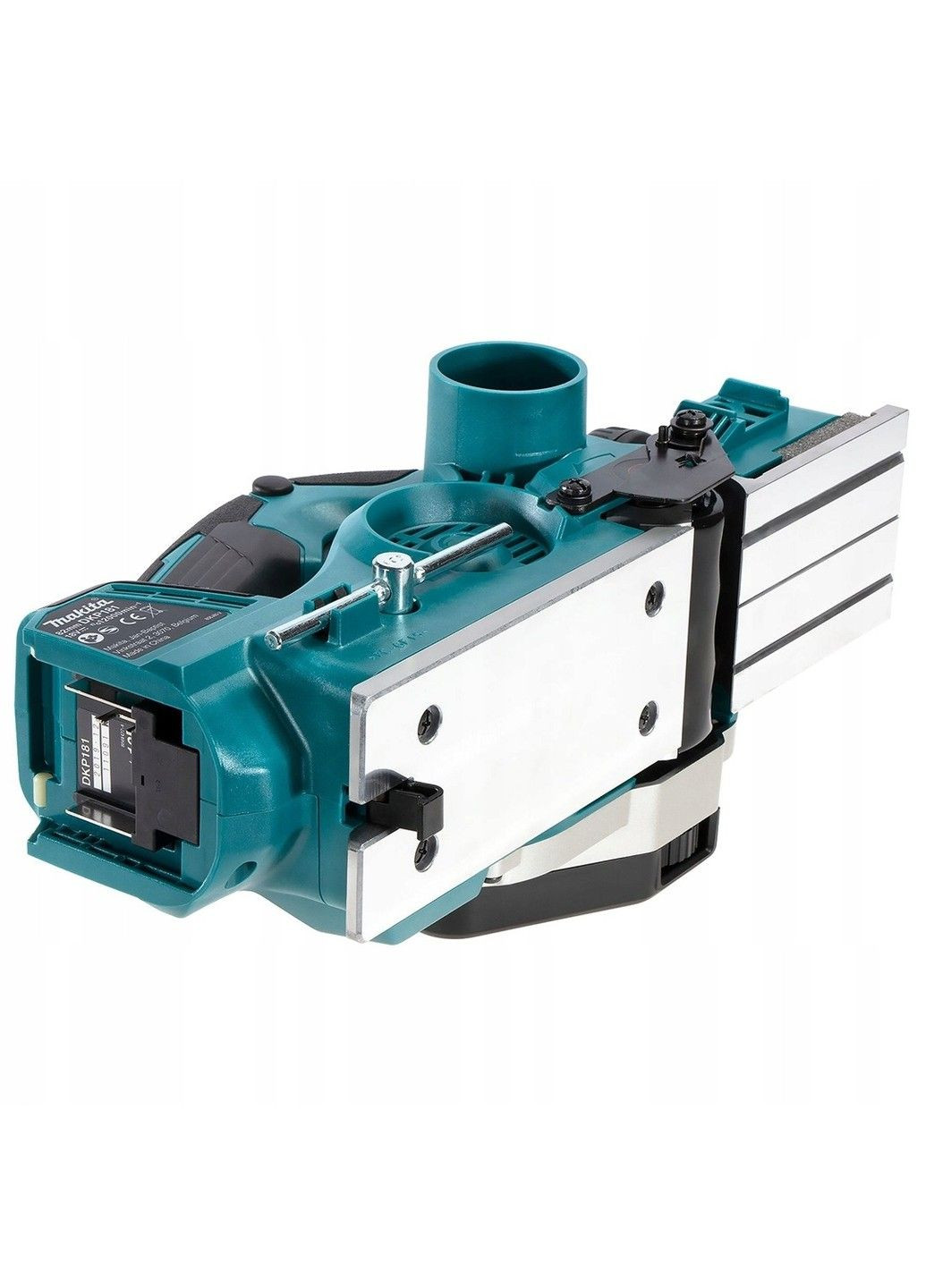 Рубанок аккумуляторный DKP180Z (82 мм, 12000 мин-1, BL, LXT, AWS, без аккумуляторов и зарядного устройства) Makita (296987409)