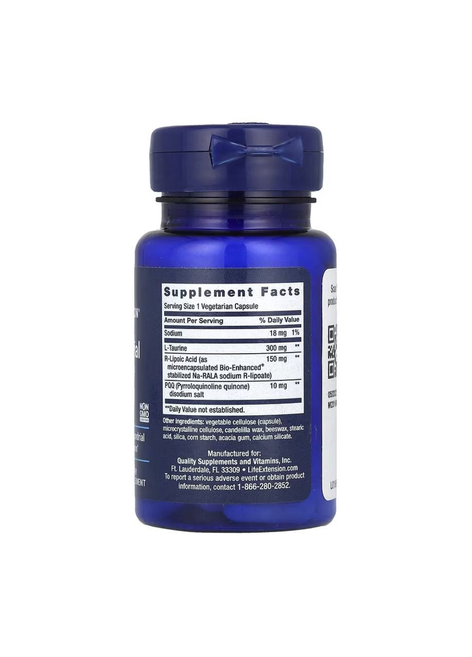 Mitochondrial Basics with PQQ - 30 vcaps Life Extension (369396732)