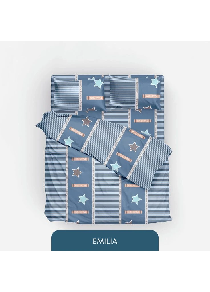 Комплект постільної білизни "Everyday collection" полуторний (Emilia FR, 70х70 (не )) ТЕП (386176869)