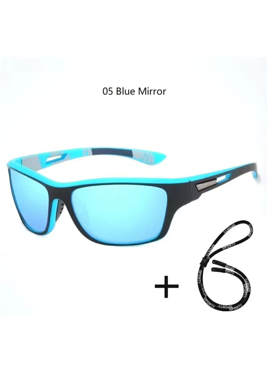 Сонцезахисні поляризовані окуляри для активного відпочинку та риболовлі No Brand (366547290)