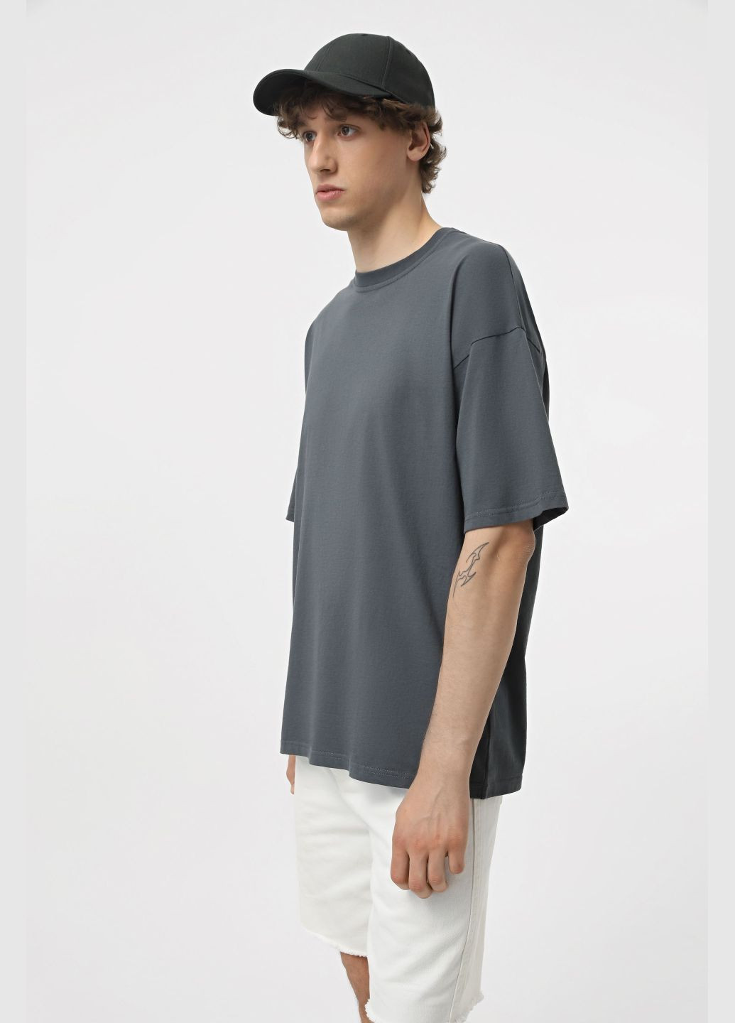 Футболка Ейсік базова оверсайз (302317123)