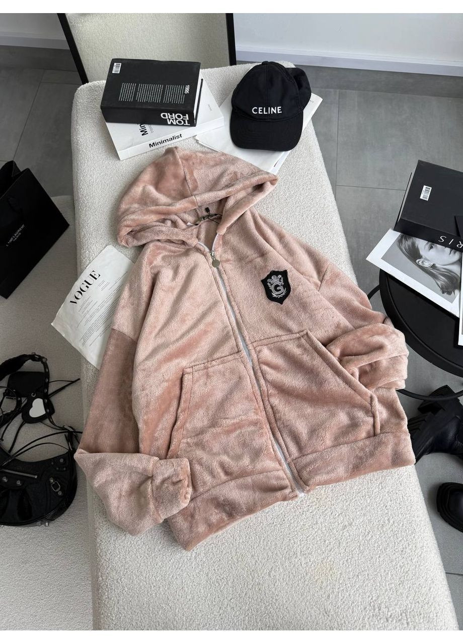 Бомбер Тедді махра,теплий зимовий з капюшоном Україна (363255644)