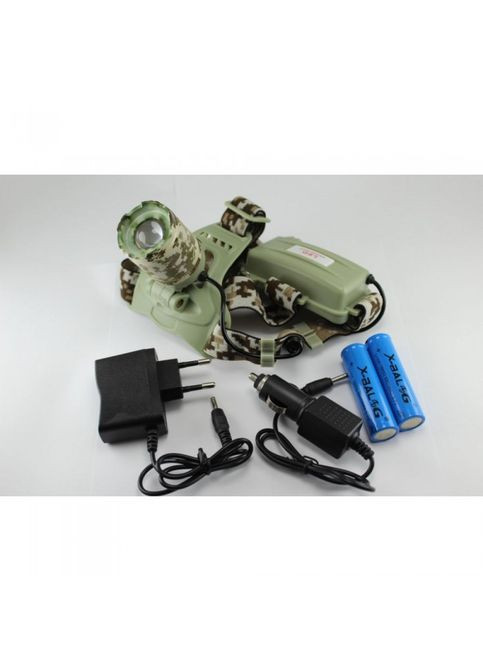 Налобный фонарь BL-003M T6 фонарик 800 Lumen Камуфляж M&T (336381254)