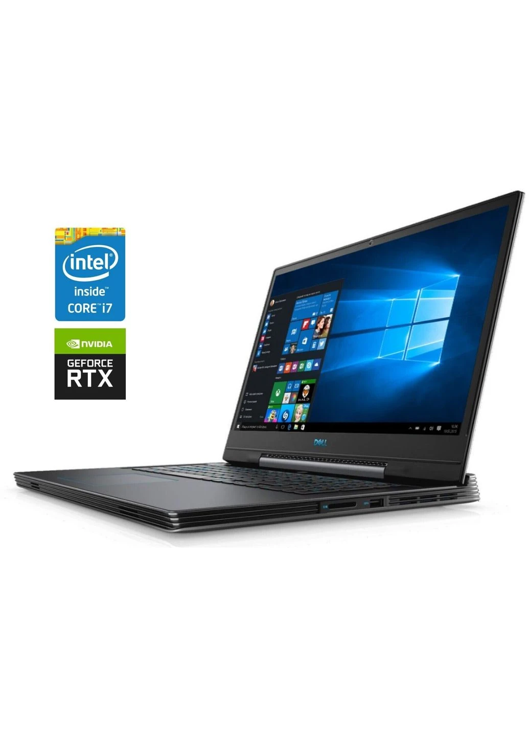 Ігровий ноутбук Inspiron G7 7790 / 17.3" (1920x1080) IPS / Intel Core i7-9750H (6 (12) ядер по 2.6 - 4.5 GHz) / 16 GB DDR4 / Dell (398144032)