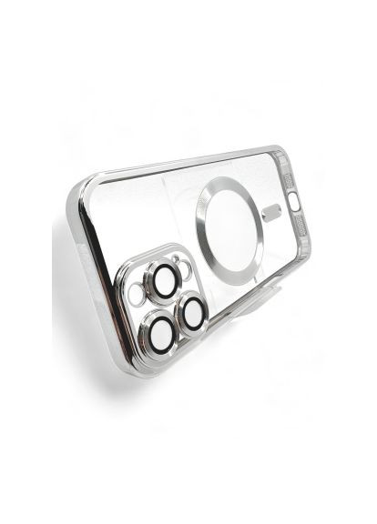 Чехол для мобильного телефона Silver (712083) BeCover TPU Chrome Case (MagSafe) для Apple iPhone 16 Pro (357238895)