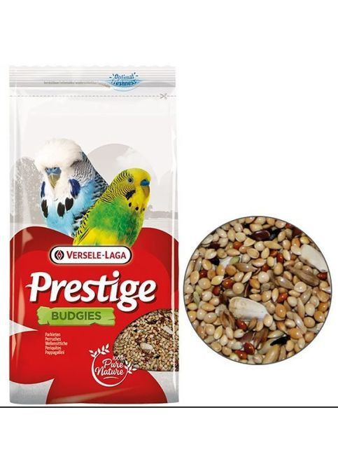 Корм для хвилястих папуг Prestige Вudgies зернова суміш 1 кг 5410340216200 Versele-Laga (266274516)