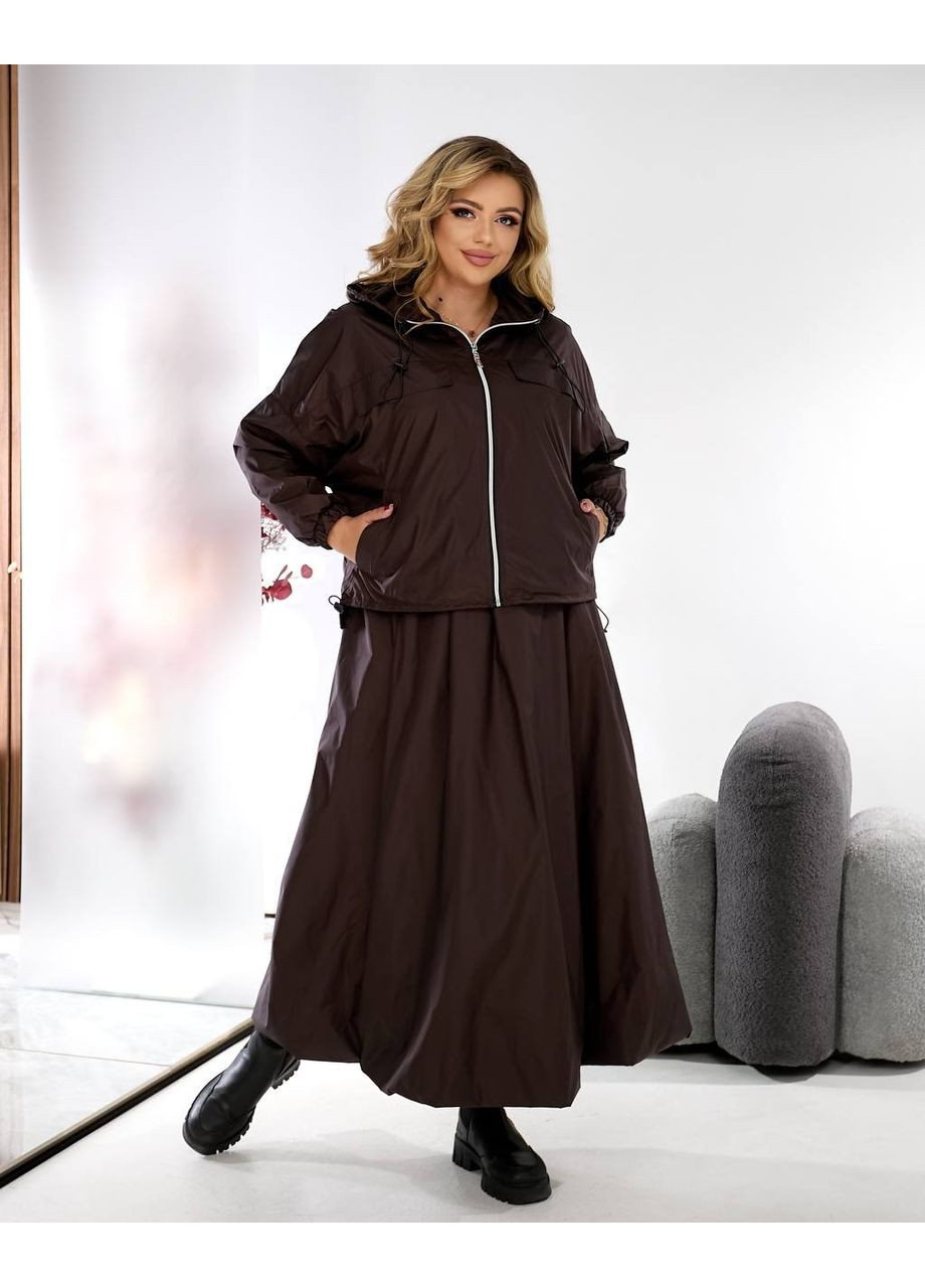 Жіночий костюм вітровка+спідниця Style Point (361678992)