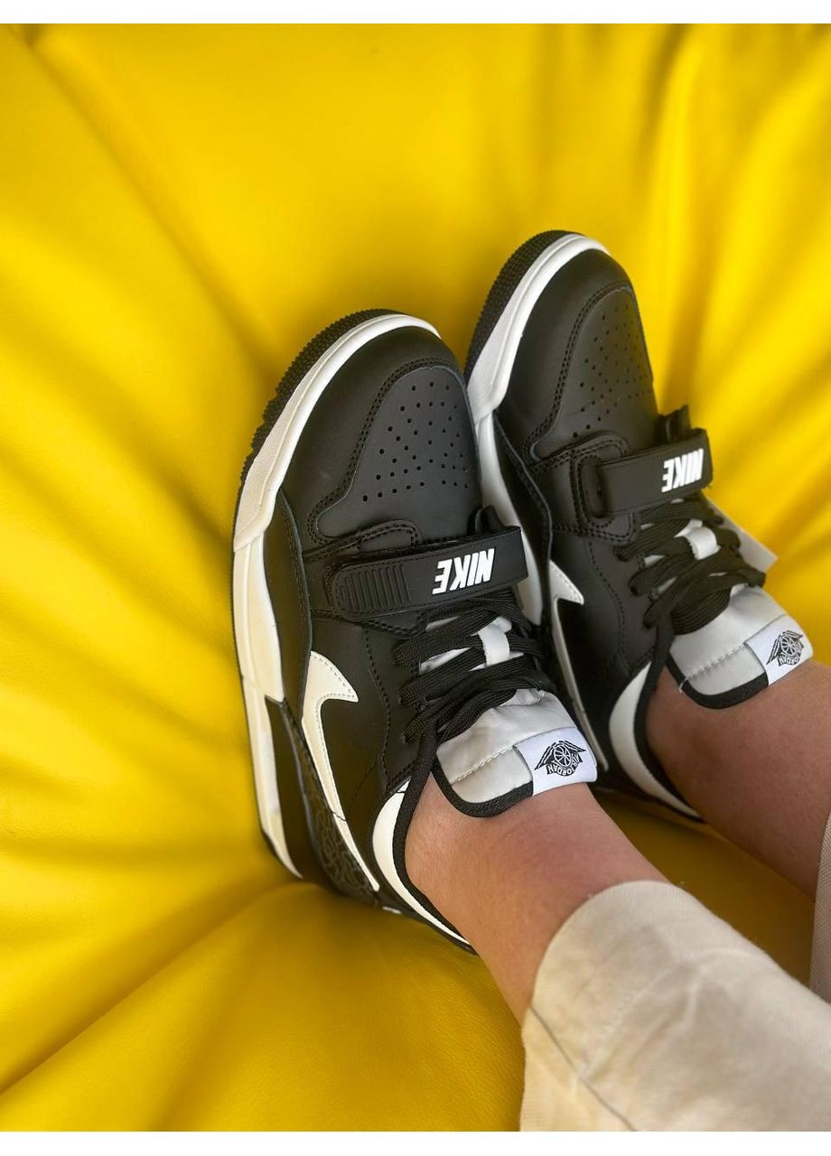 КРОСІВКИ ЖІНОЧІ NIKE LEGACY 312 LOW BLACK WHITE НАЙК No Brand чорні демісезони (368857787)
