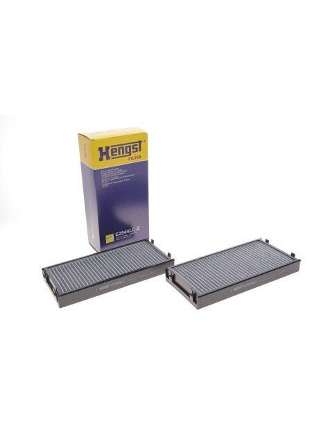 Фільтр салону BMW X5, X6 07- вугільний (2шт.) (вир-во HENGST) E2944LC-2 Hengst Filter (345773659)