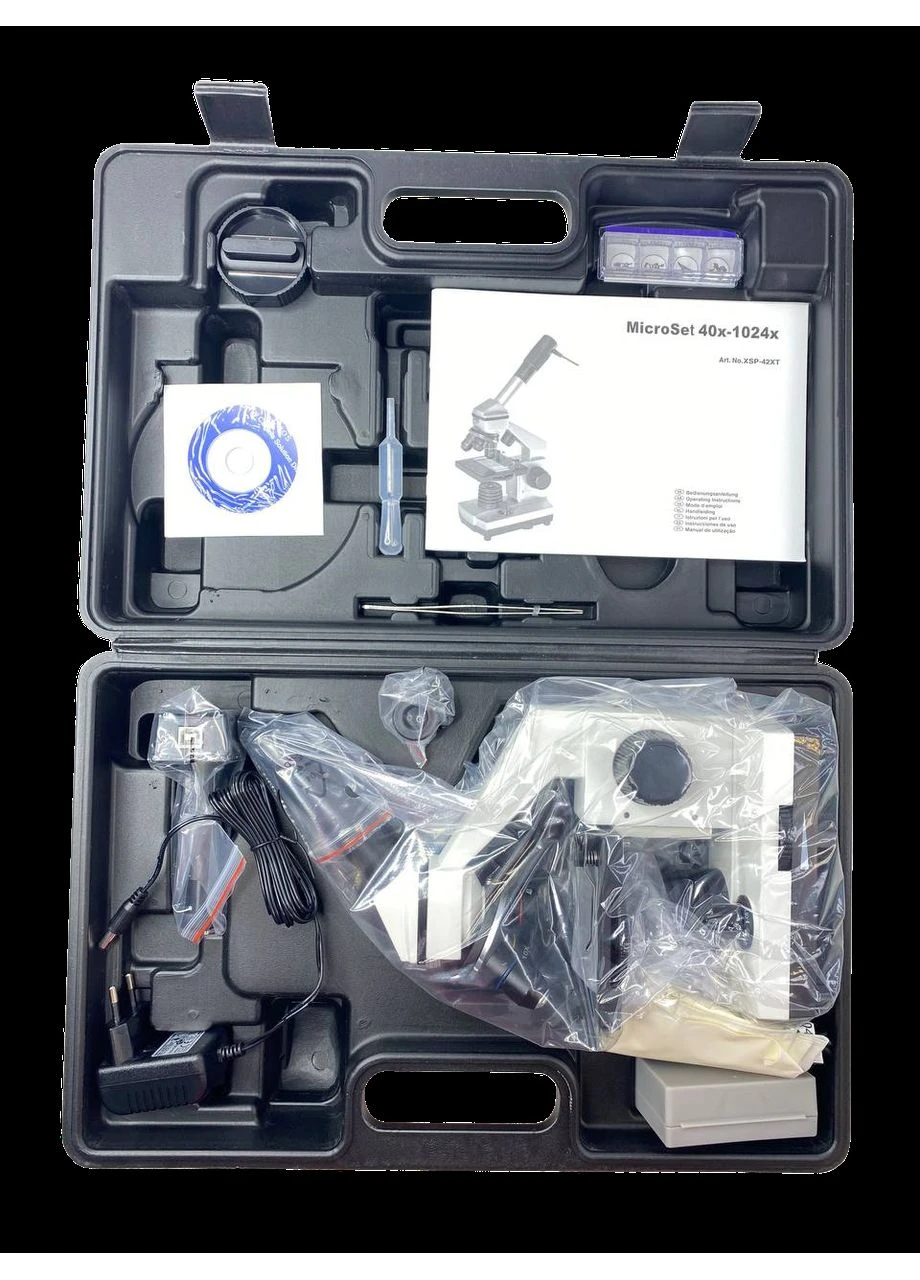 Мікроскоп та комплект мікропрепаратів (Біологія) ULabs (pcb-ulabs-3) No Brand (389176212)