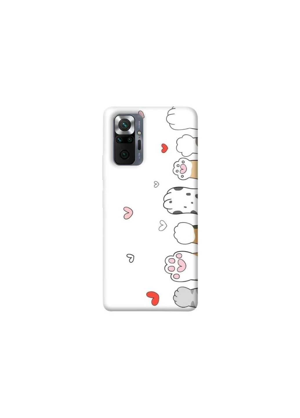 Чохол на Xiaomi Redmi Note 10 Pro Paws Frontalka (379660449)