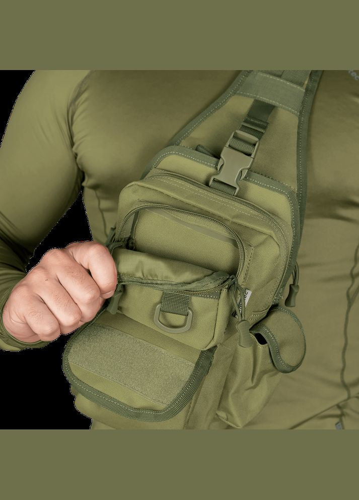 Сумка Gunner Sling 2.0 Олива (7115) Camotec (315877188)