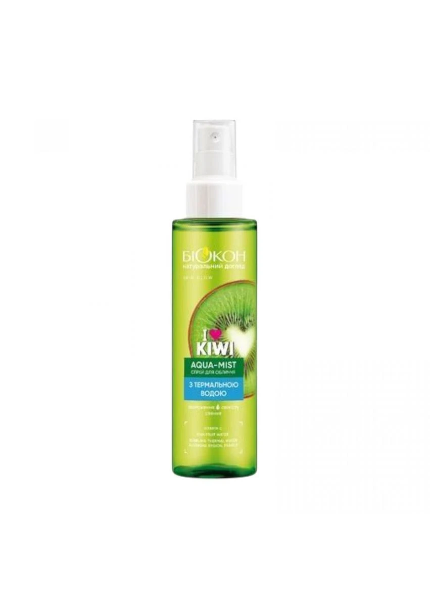 I love kiwi Спрей для лица 110мл AQUA-MIST с термальной водой (Срок доставки до 10 дней!) MIC (385841061)