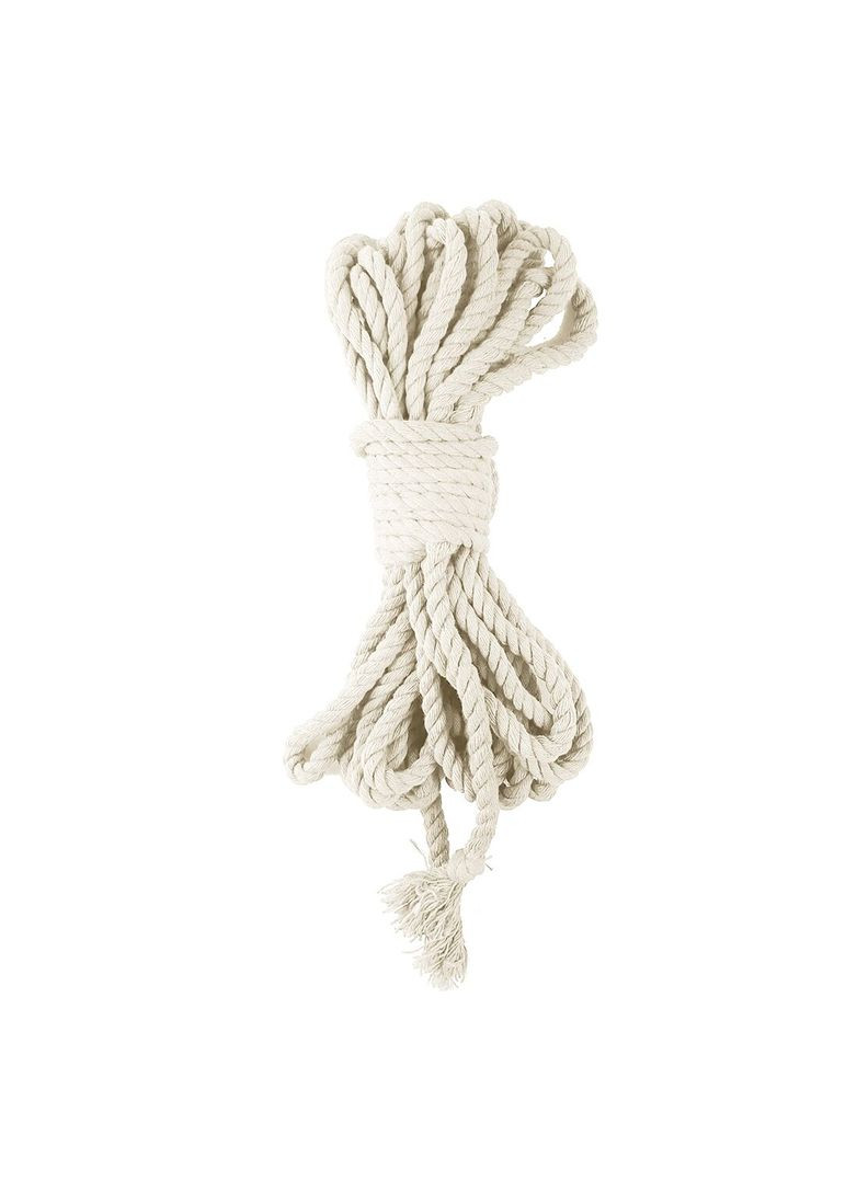 Хлопковая веревка BDSM 8 метров, 6 мм, белый цвет Art of Sex (335392912)