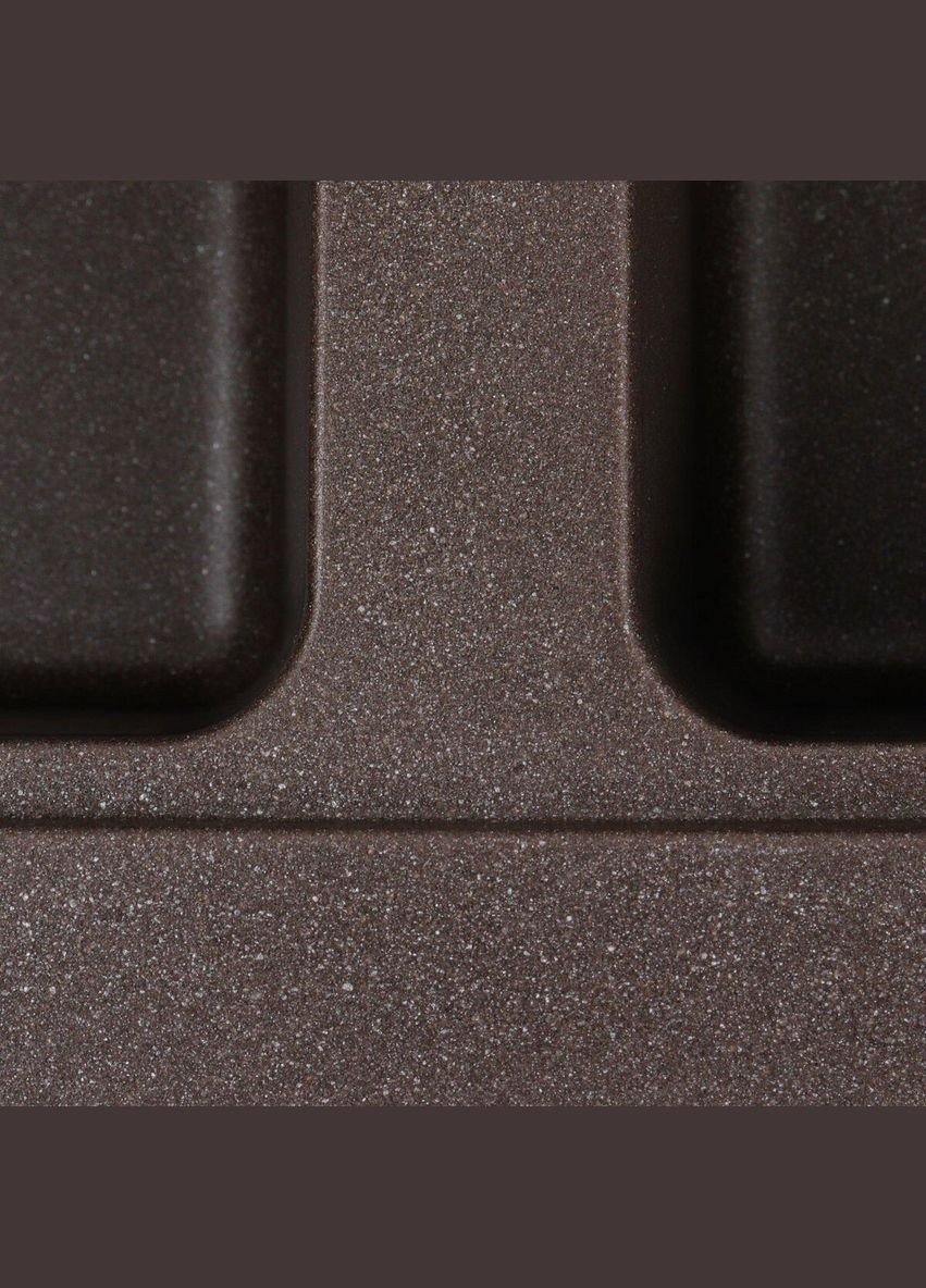 Гранитная мойка для кухни 7850 HARMONY матовый Гренадин Platinum (342071781)