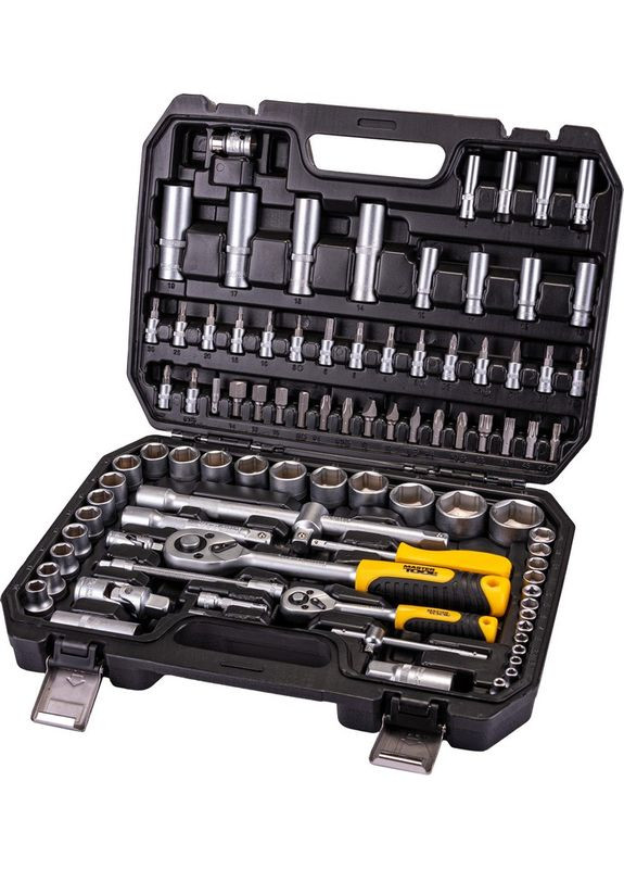 Набор ключей и насадок торцевых GM CV 1/4" и 1/2" 94 шт (78-5094) Mastertool (320576119)