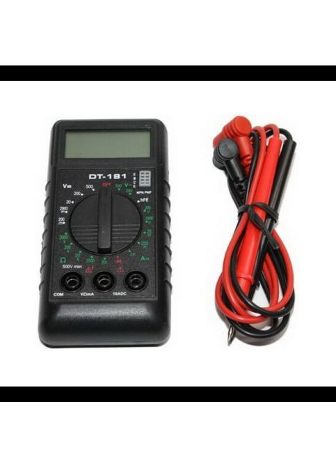 Цифровой мультиметр тестер DT-181 100 мкВ MDR No Brand (371793944)
