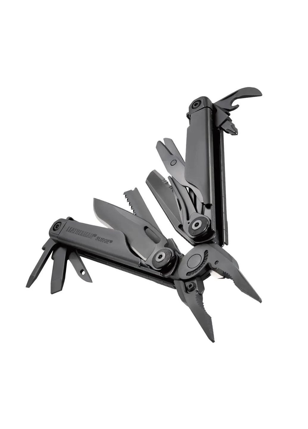Мультитул 831334 Surge-Black. Синтетичний чохол. Подарункова коробка Leatherman (316446627)