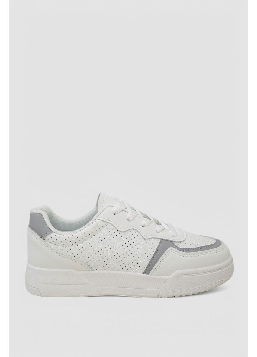 Білі кеди жіночі з перфорацією Ager 248RAD60