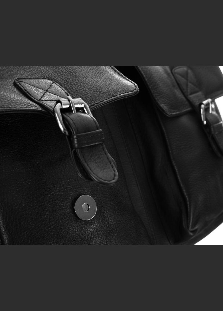 Мужская кожаная сумка-портфель для ноутбука LAP15602NDM 14 дюймов Черная Always Wild (297642755)