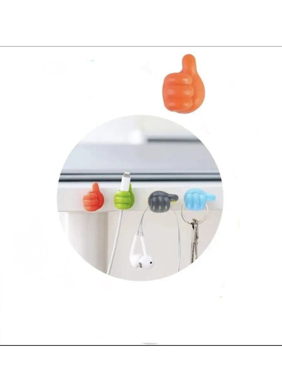 Органайзер-фиксатор клипса держатель для кабеля 1 шт Memo (355889252)