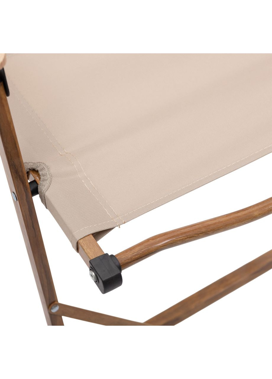 Крісло розкладне туристичне 52×53×77 см крісло Бежеве HP-SY-1B LUGI (370708044)