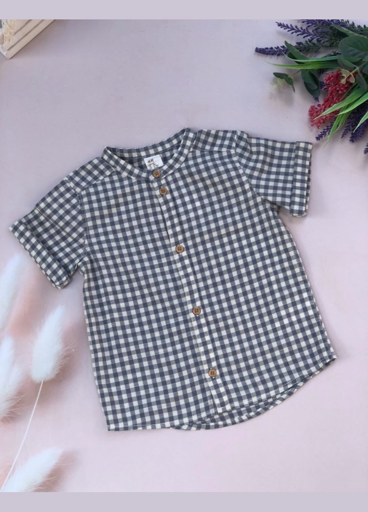 Серая рубашка H&M