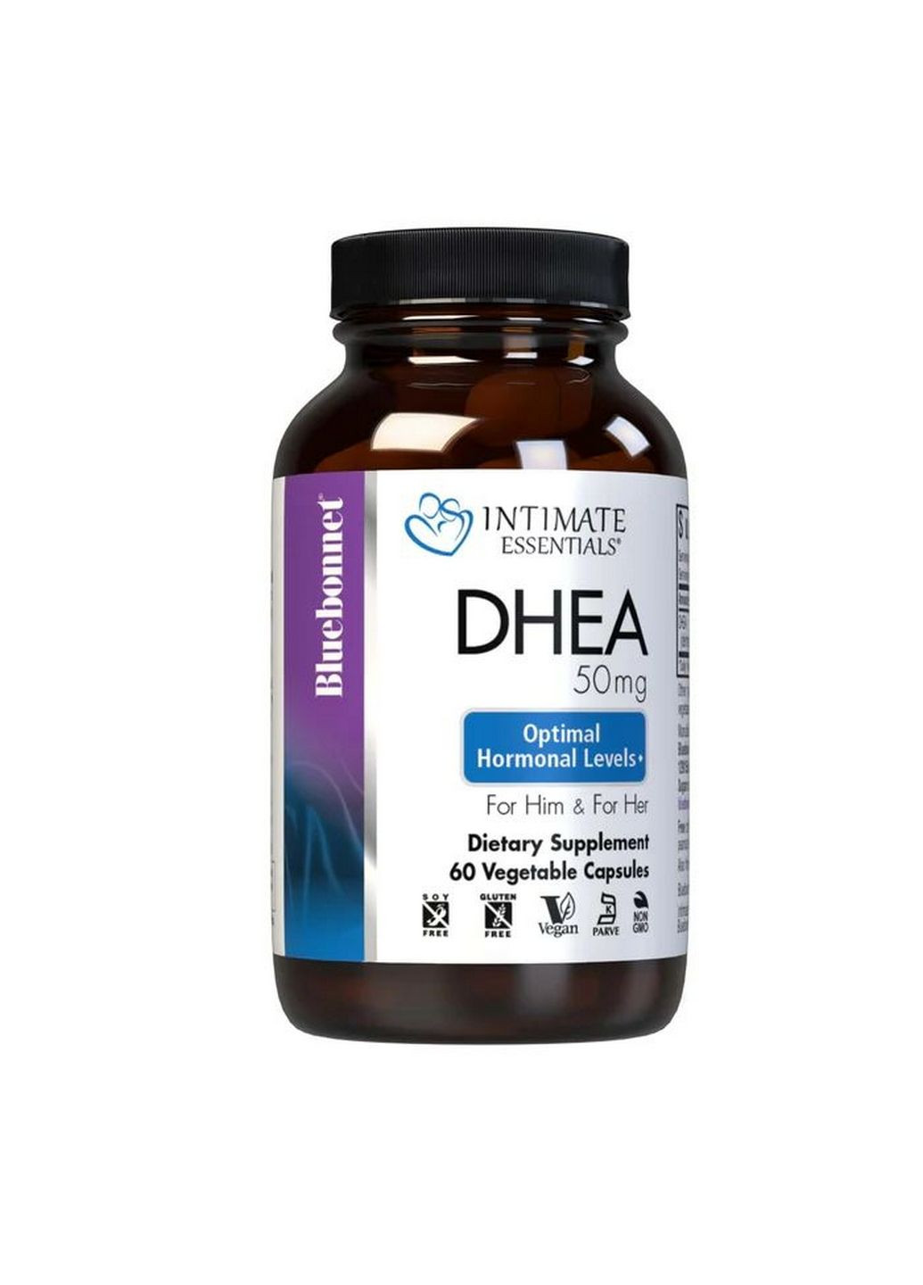 Стимулятор тестостерона Intimate Essentials DHEA 50 mg, 60 вегакапсул Bluebonnet Nutrition (293341039)
