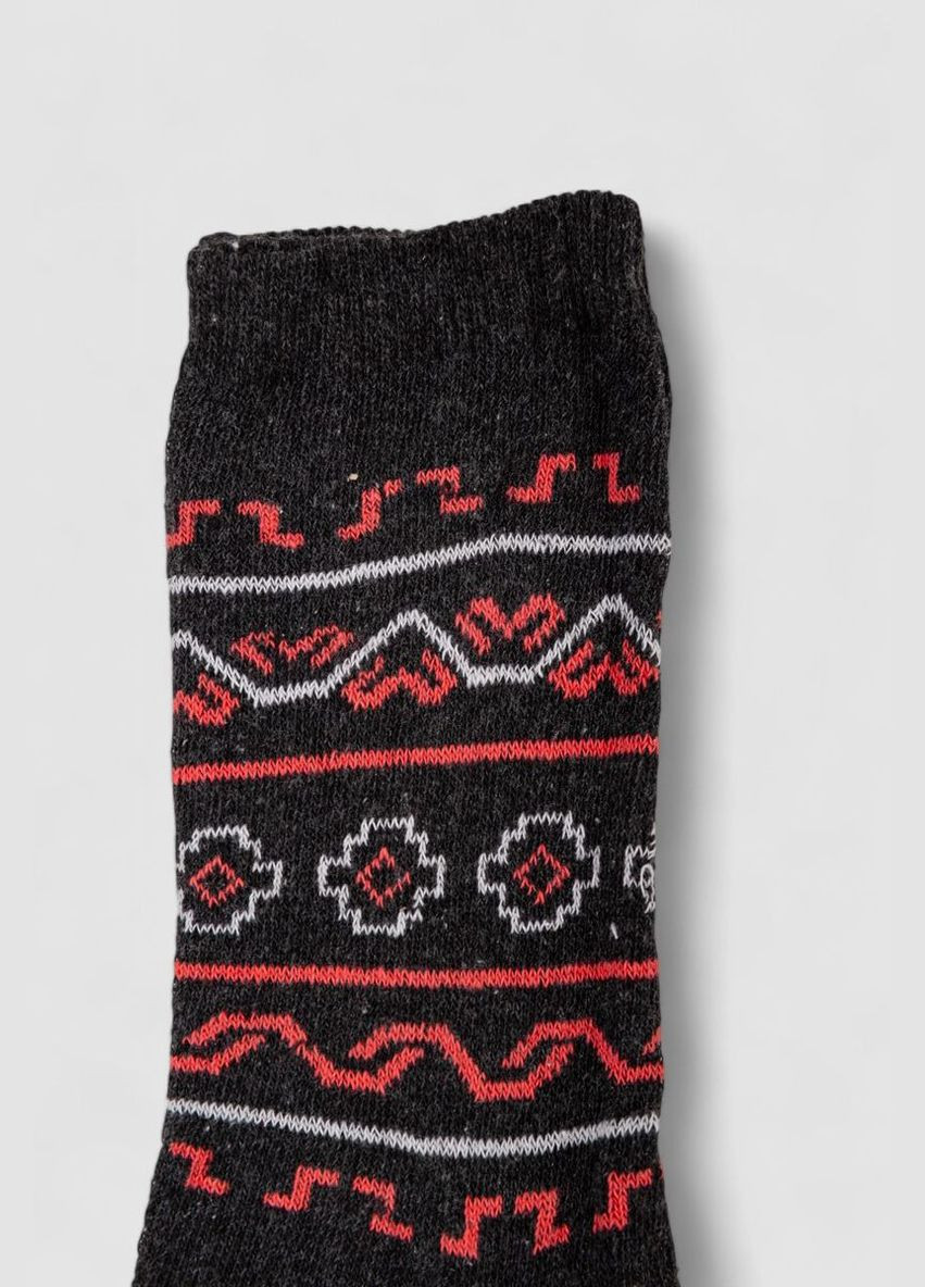 Темно-сірі шкарпетки жіночі з принтом,, 238r336-3 Bulut (356952111)