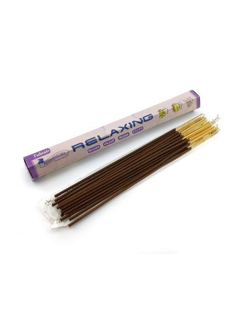 Аромапалочки (Tulasi) шестигранник Relaxing Aromatherapy Incense Sticks (Релакс Ароматерапия) (Tulasi) (6/уп) шестигранник Darshan (316718341)