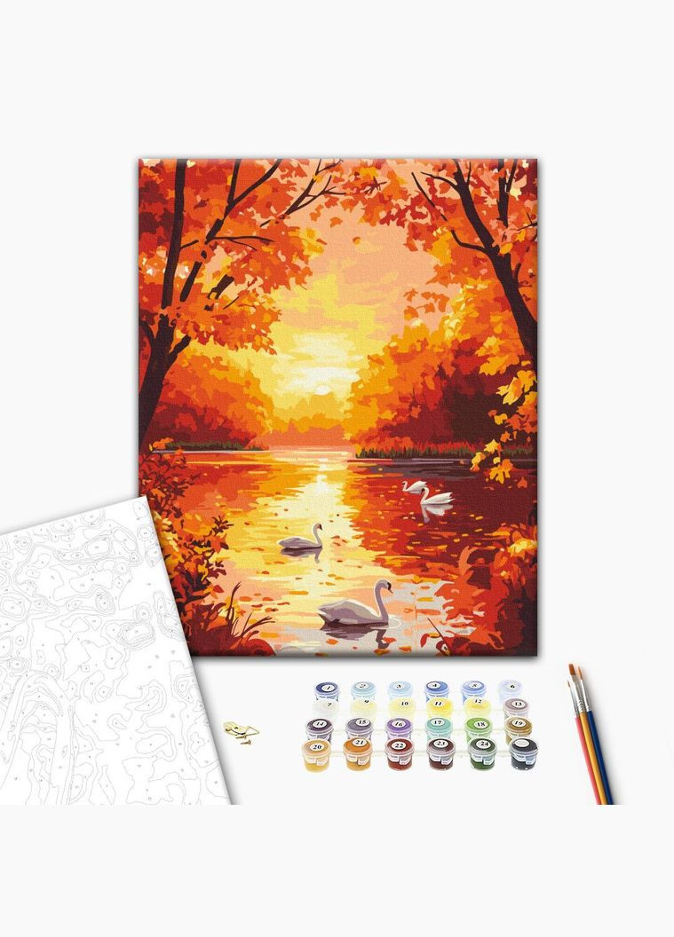 Картина за номерами Золота симфонія природи 40 х 50 BS54175 Brushme (348359873)