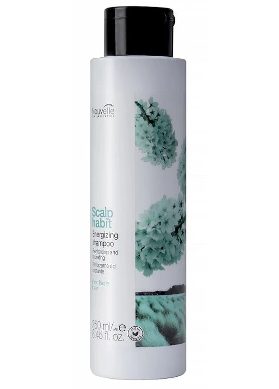 Шампунь енергетичний зміцнюючий для ламкого волосся Scalp Habit Energizing Shampoo, 250 мл Nouvelle (396362749)