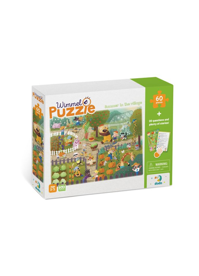 Детский Виммельпазл "Лето в деревне" 300558, 60 элементов DoDo Toys (336331599)