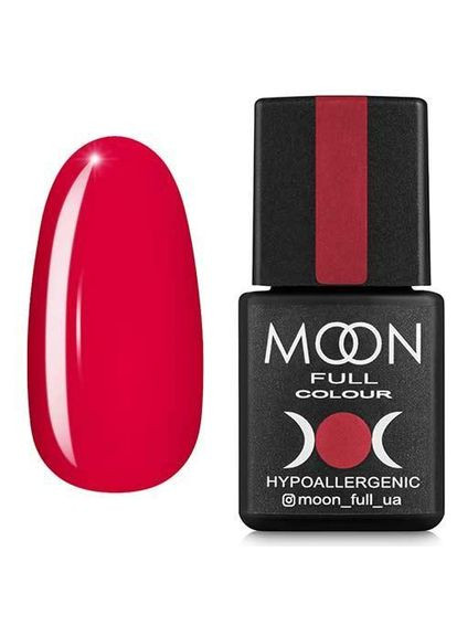 Гель-лак Full Сolor Hypoallergenic Gel Рolish 131 Малиновий сорбет, емаль, 8 мл Moon (338433070)