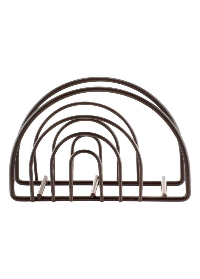 Подставка для салфеток полукруг бронза Arino (322252192)