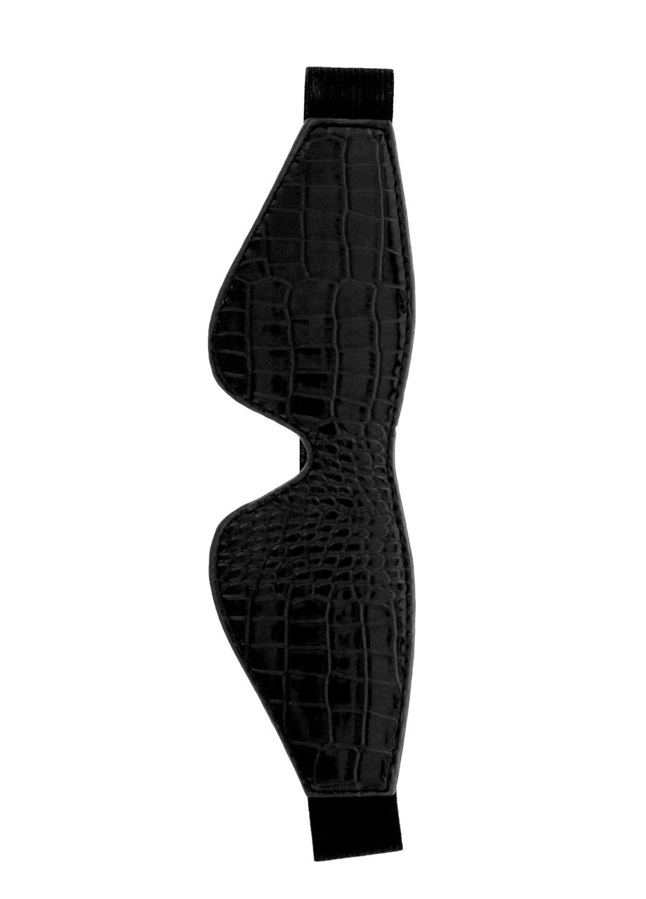 Маска на глаза BLAZE LUXUARY BLINDFOLD CROCO BLACK No Brand (303904626)