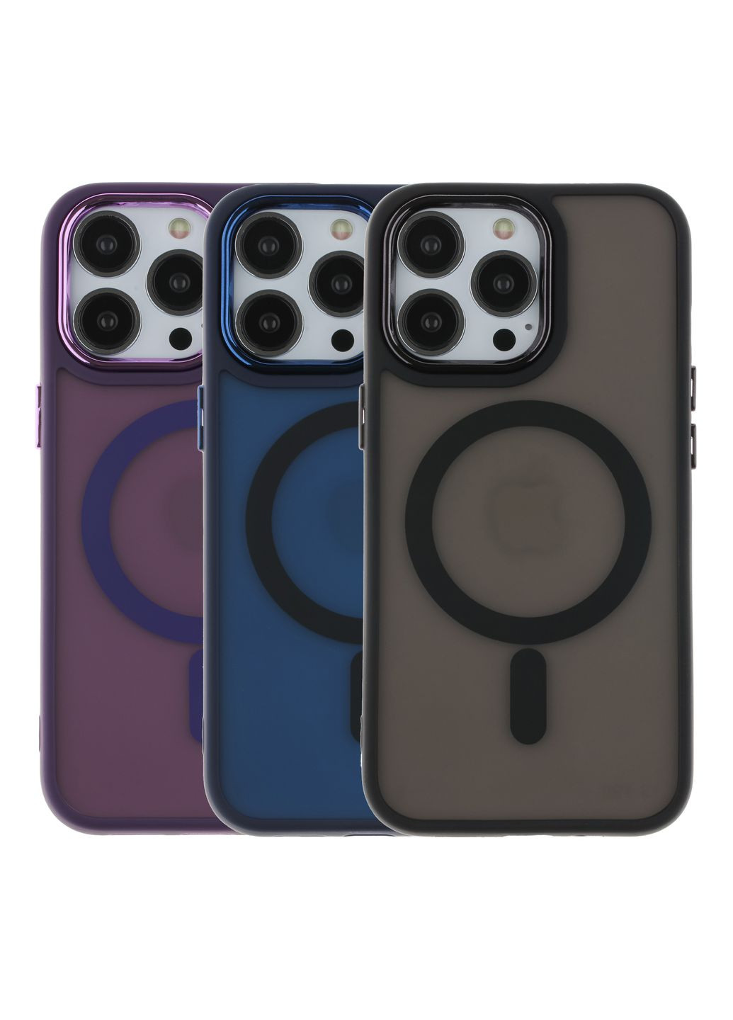 Чехол TPU+PC Space Magnetic Color with Magsafe для iPhone 13 Pro Max Цвет Bordo No Brand Apple iPhone 13 Pro Max 2021 (336940706)
