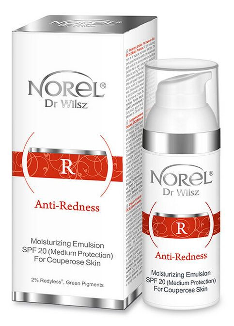 Увлажняющая эмульсия для купероза кожи Норель, Anti-Redness SPF20, 50 мл Norel (368851989)