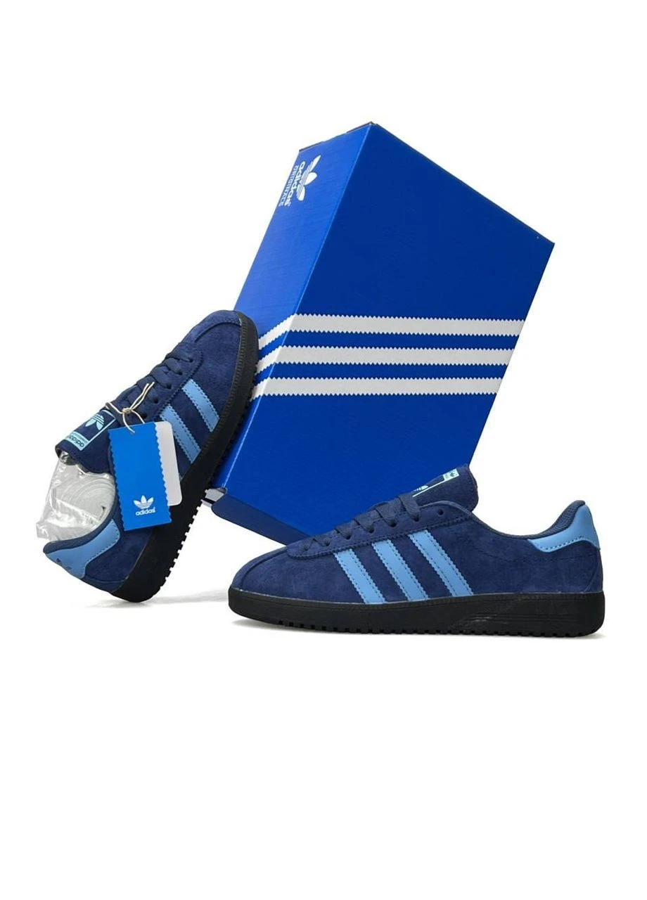 Кроссовки женские Adidas No Brand Bermuda Navy Sky синие демисезоны (385871281)