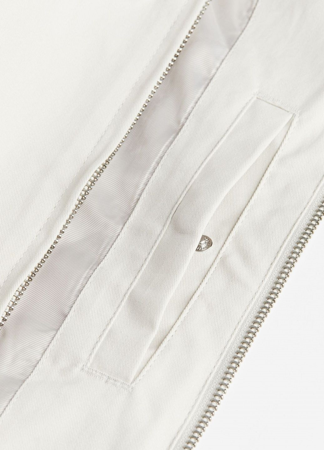 Сіро-бежева демісезонна куртка H&M