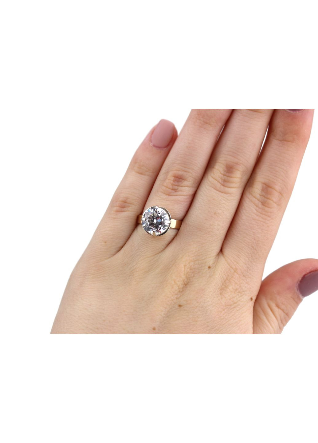 Кольцо серебряное с золотом Мирабель 566к, размер No Brand (316397966)