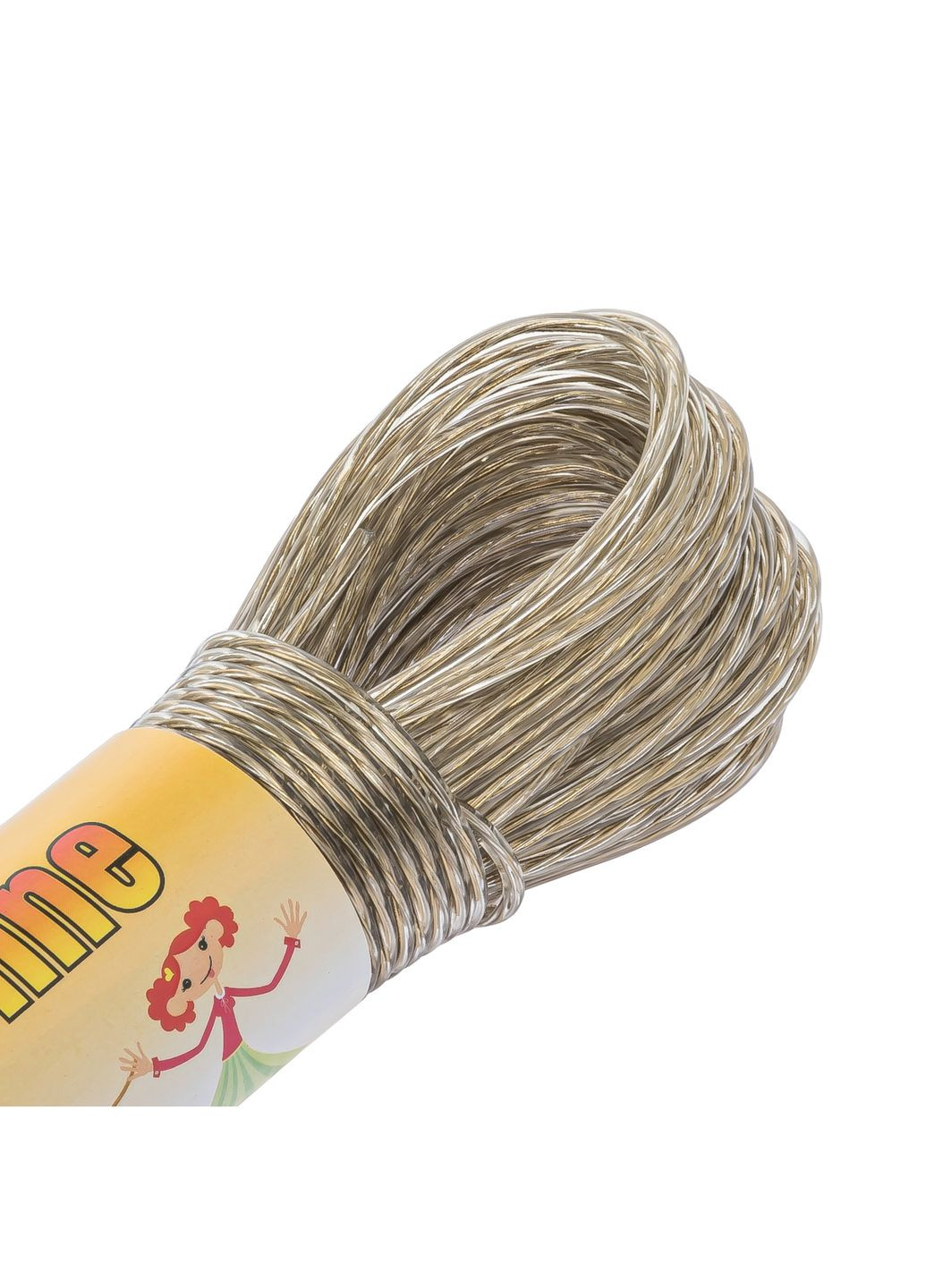 Трос бельевой шнур для белья парников и теплиц стальной 3мм 30м в оболочке ПВХ No Brand (301406735)