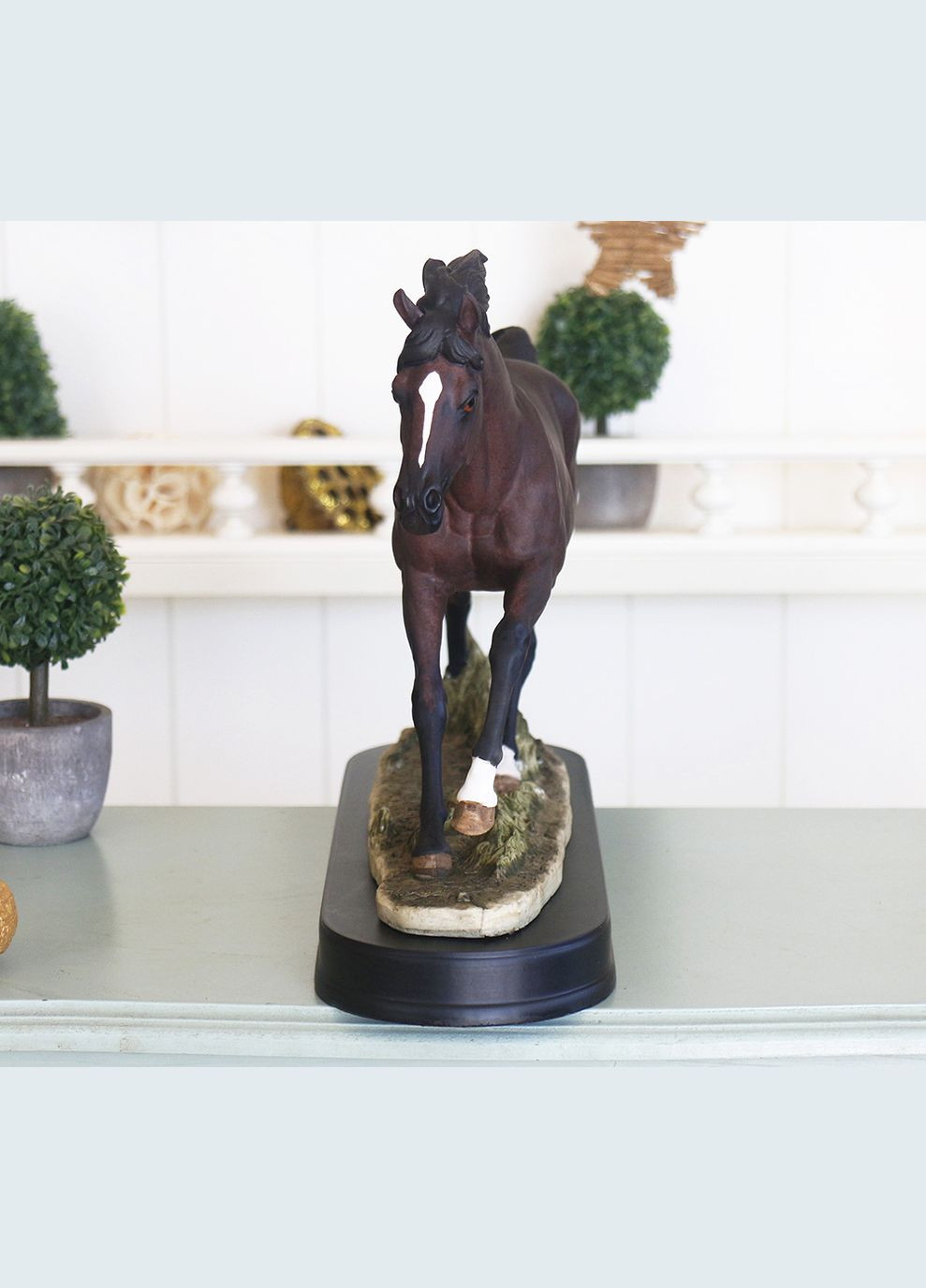 Статуетка Кінь великий на скаку 39*25*10 см (SM00122) Гранд Презент (282743578)