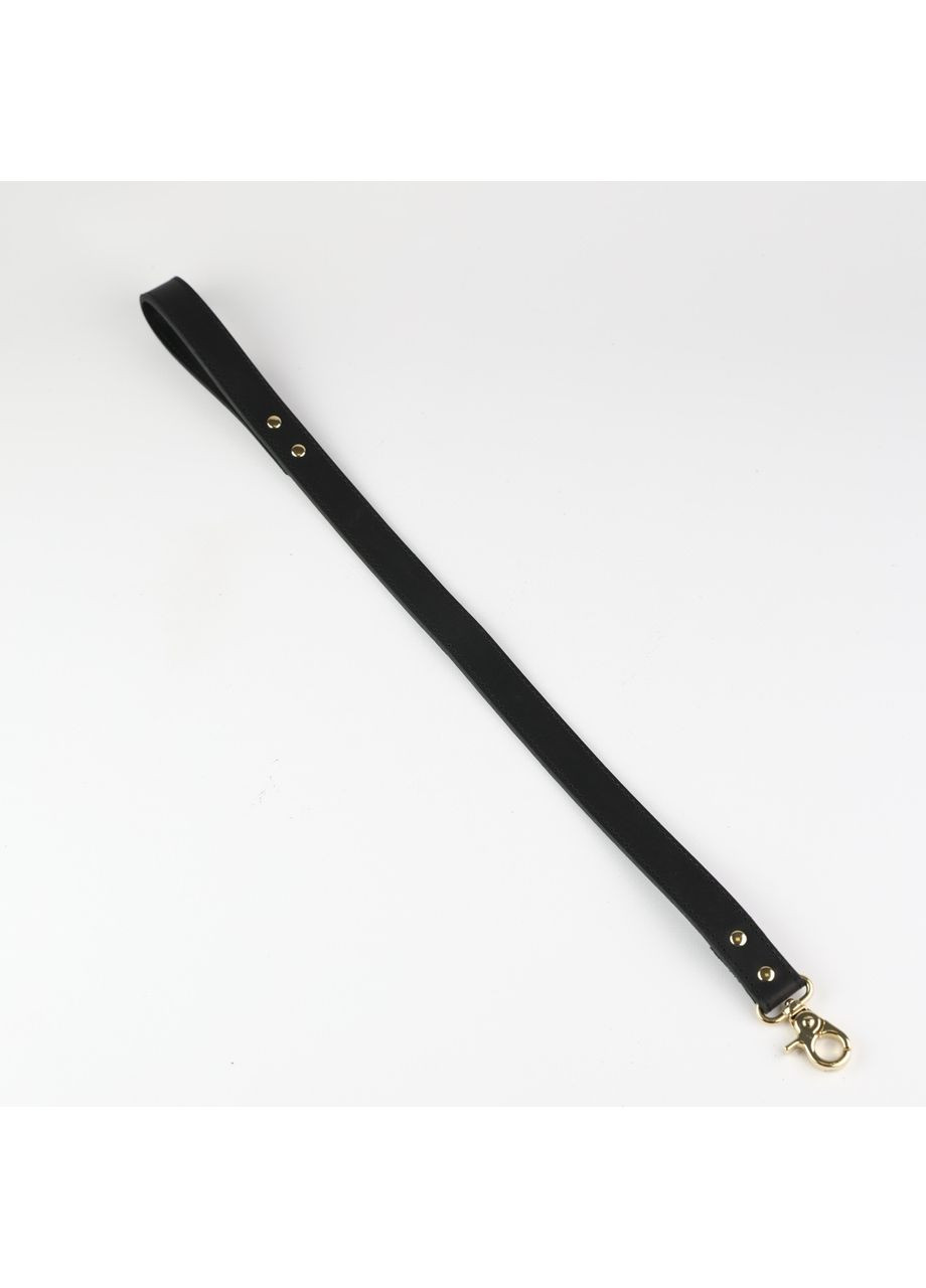 Кожаный поводок LD-2 черный Edena (367268650)