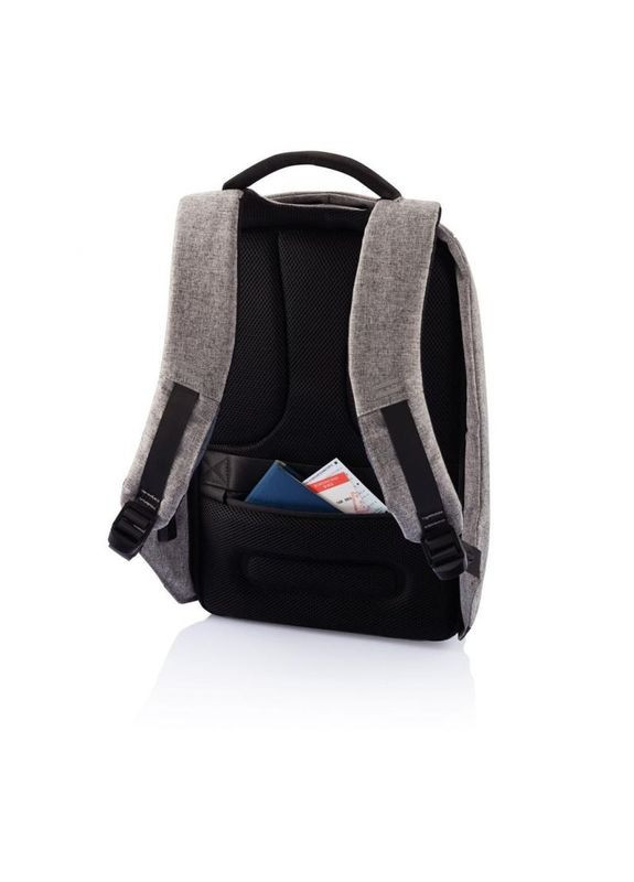 Рюкзак антизлодій з прихованими блискавками Bobby anti-theft backpack Сірий VTech (353968613)
